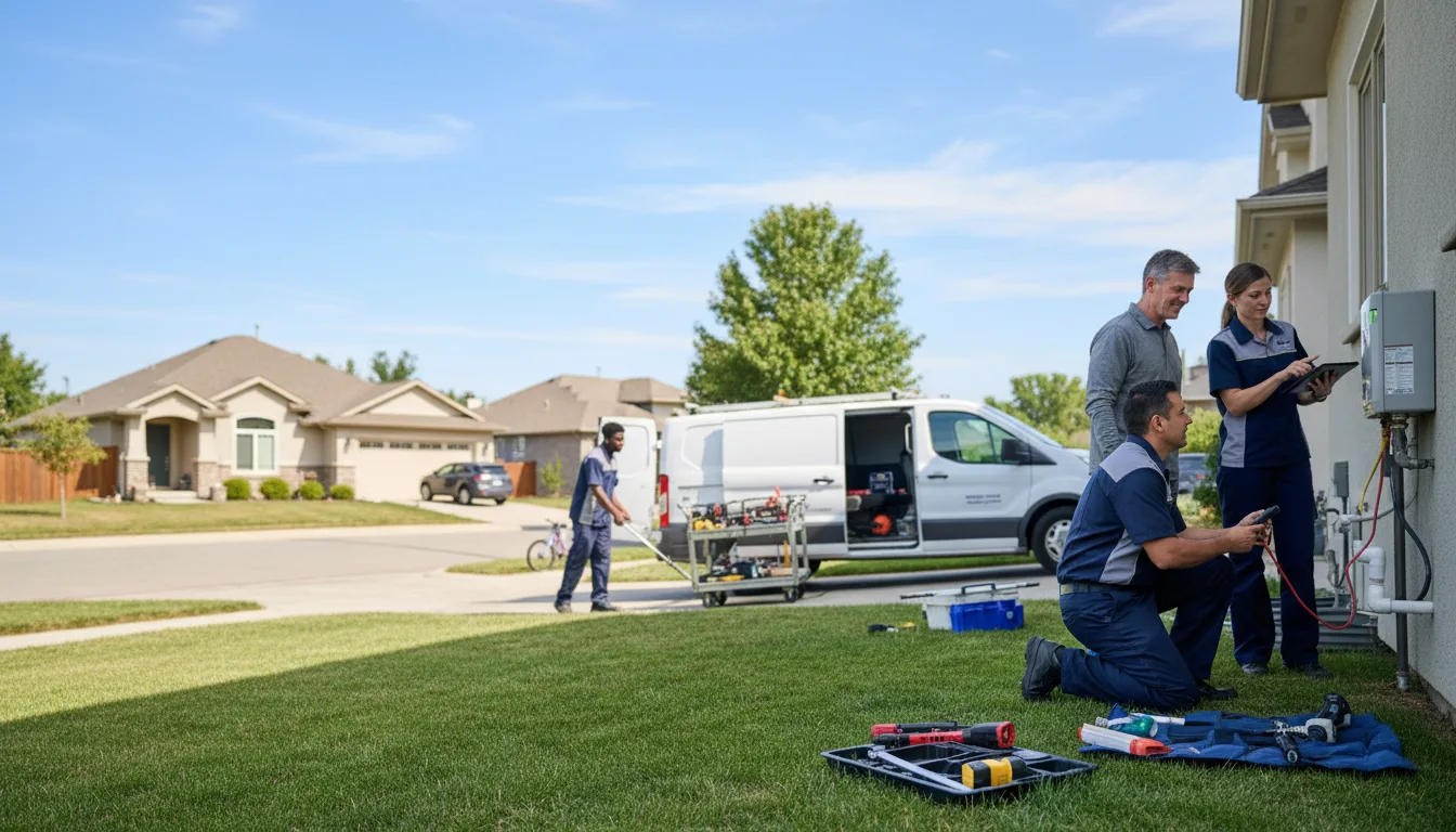 Tankless water heater service in Gatzke, MN